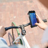 Oramics Handyhalterung für Fahrrad, 360° verstellbare Fahrradhalterung aus Silikon, drehbarer Fahrradhalter für Handys, Smartphone Halterung kompatibel mit iPhone, Huawei, Samsung uvm.