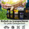 Oramics Kofferraum Organizer - 58 x 35 x 31 cm (LxBxH) - Aufbewahrungskorb, Einkaufskorb - Faltbare Autotasche, Kofferraumtasche in schwarz, Perfekt zum Einkaufen und als Aufbewahrungsbox