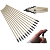 10er Pack Kinder Bogenschießen Bambus Ersatzpfeile mit Gummispitze - sichere 53cm lange Gummispitzpfeile für Schießbogen als 10-er Set - Indoor und Outdoor Bogenpfeile Bambuspfeile
